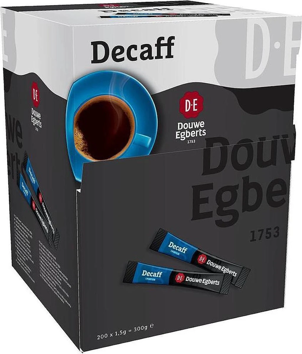Douwe Egberts Decafé Koffiestick 200 Stuks - Afbeelding 2