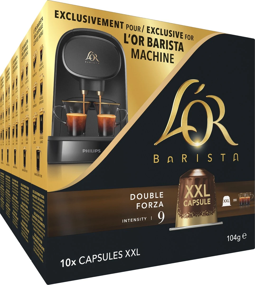 L'OR BARISTA XXL Forza (9) - 5 X 10 Koffiecups