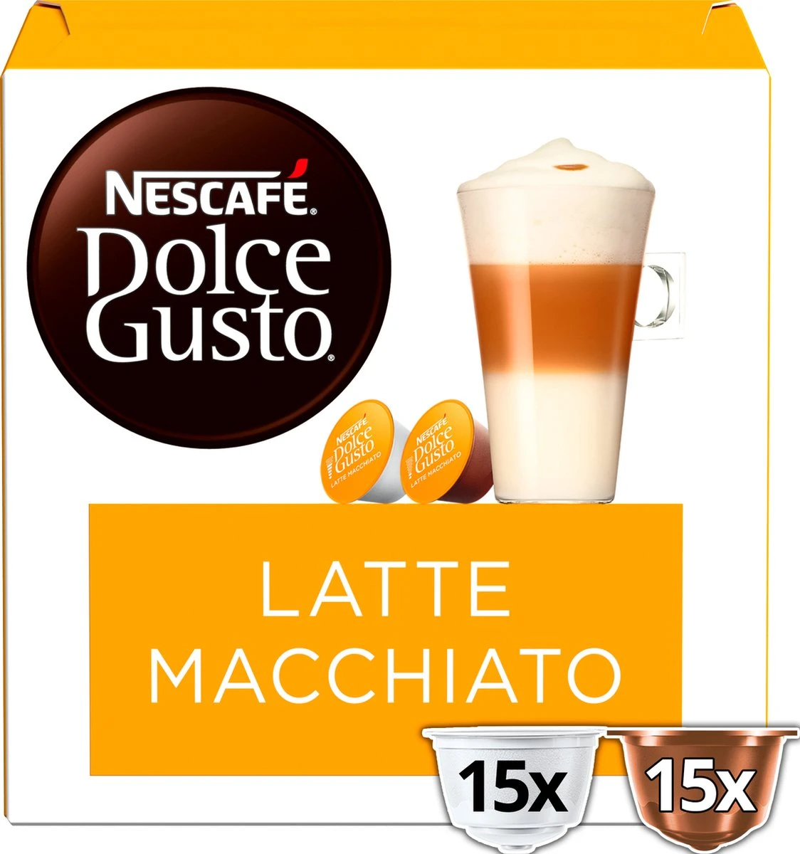 Nescafé Dolce Gusto Latte Macchiato Capsules - 90 Koffiecups - Afbeelding 3
