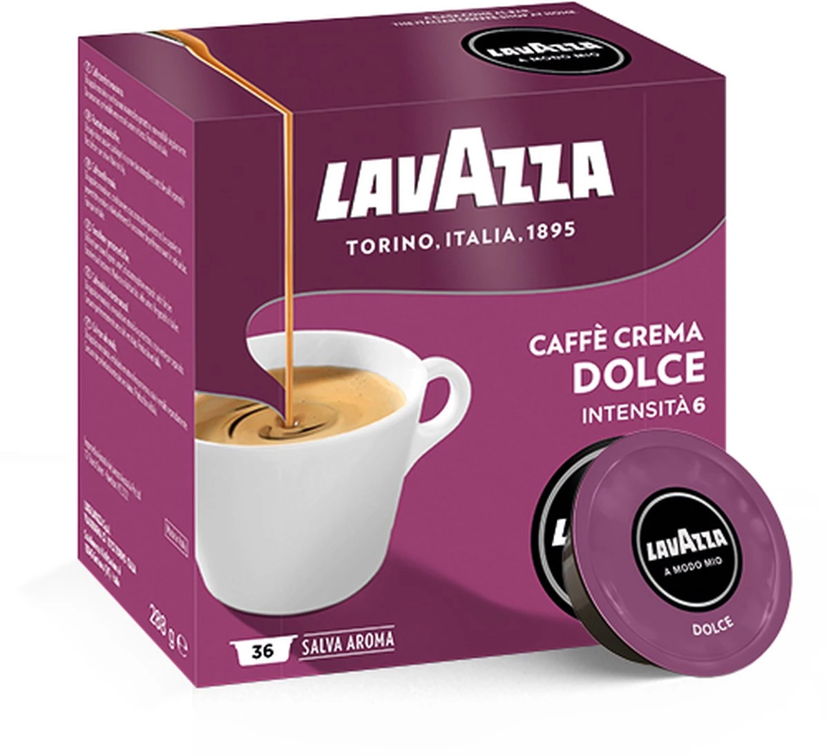 Lavazza A Modo Mio Lungo Dolce 36 Stuks