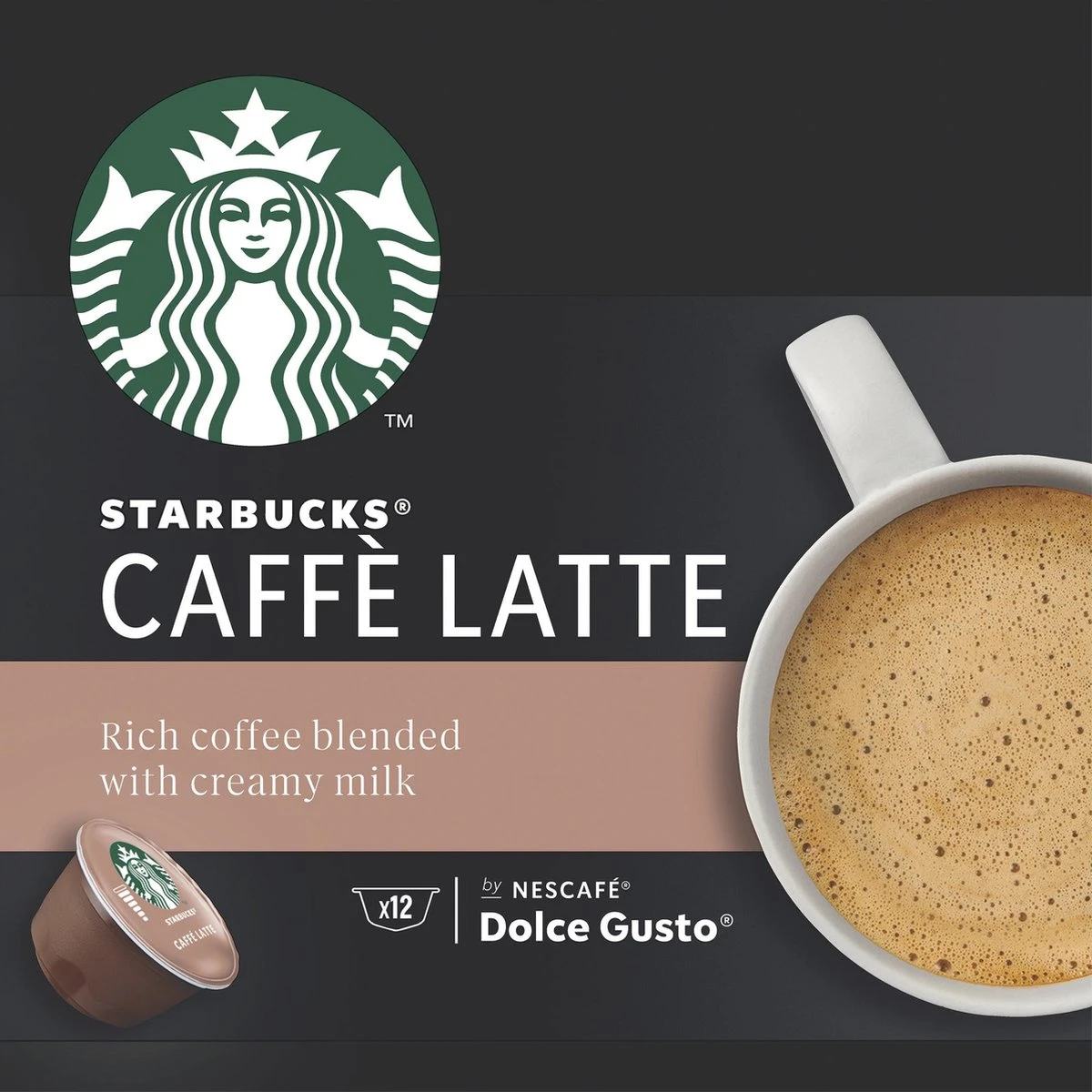 Starbucks By Dolce Gusto Caffè Latte Capsules - 36 Koffiecups - Afbeelding 3