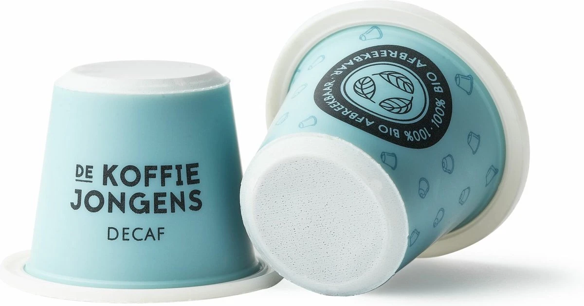 De Koffiejongens - Decaf - Nespresso Cups - 100% Biologisch Afbreekbaar - 60 Cups - 100% Nespresso Compatible - Afbeelding 2