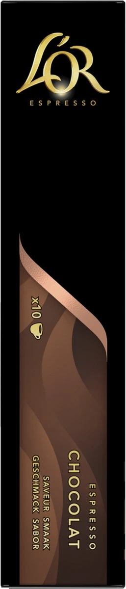 L'OR Espresso Chocolat Koffiecups - 10 X 10 Capsules - Afbeelding 4