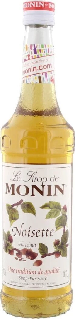 Monin Koffiesiroop Hazelnoot Noisette - 70 Cl