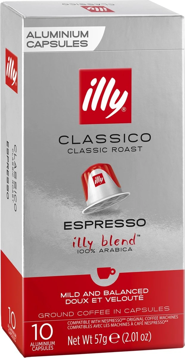 Illy Espresso Classico Koffiecups - Intensiteit 5/9 - 10 X 10 Capsules - Afbeelding 3