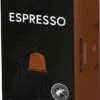 100 Capsules Epic Coffee - Espresso - Nespresso® Compatible Aluminium Capsules - RFA Keurmerk - Doos 100 Stuks