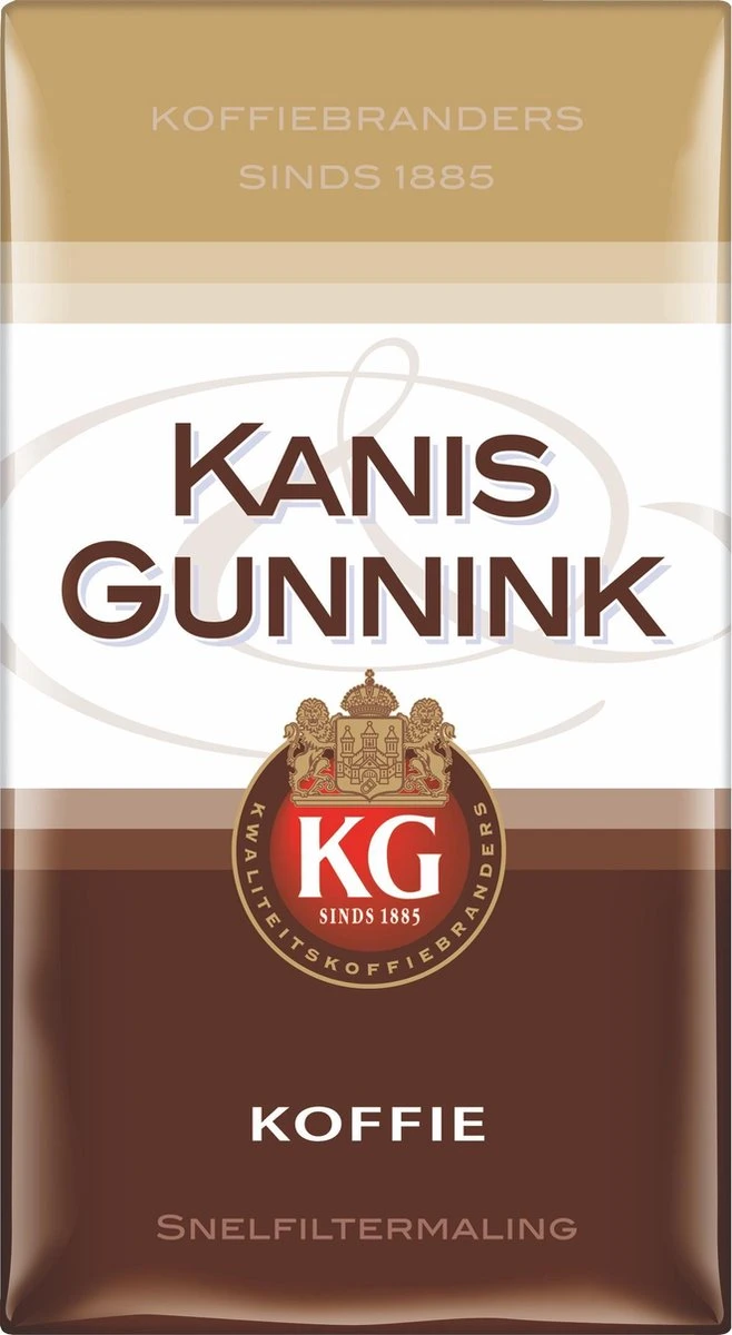 Kanis & Gunnink Filterkoffie - 6 X 500 Gram - Afbeelding 4