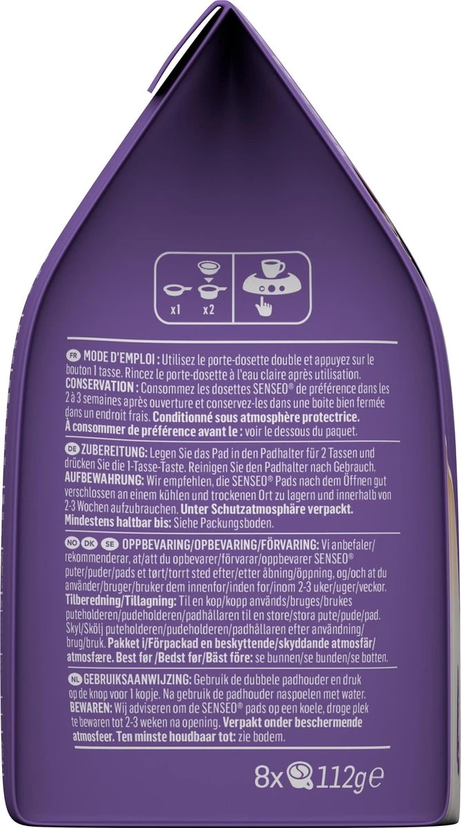Senseo Milka Pads - 4 X 8 Pads - Warme Chocolademelk - Afbeelding 4