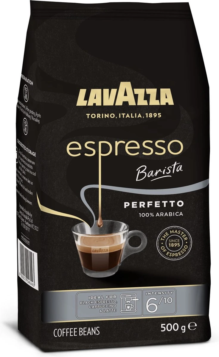Lavazza Espresso Barista Perfetto Koffiebonen - 500 Gram X4 - Afbeelding 3