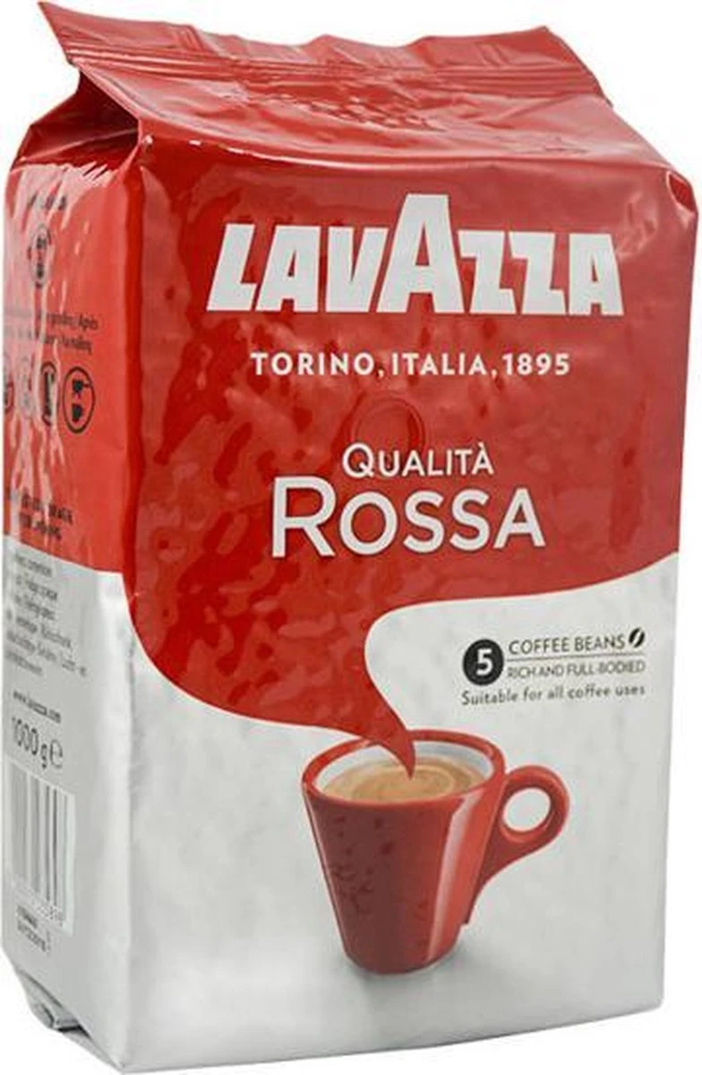 Lavazza Qualita Rossa Koffiebonen - 6x1KG - Afbeelding 7