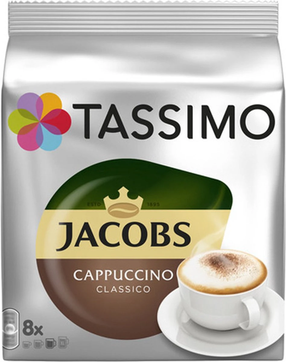 Tassimo - Jacobs Cappuccino Classico - 5x 8 T-Discs - Afbeelding 2